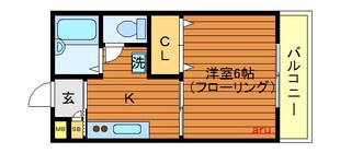 レガシイエーケーの物件間取画像